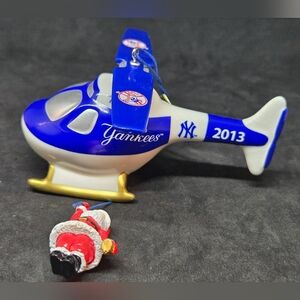 MLB New York Yankees Danbury Mint Helicopter Ornament 2013 Collectible
